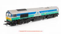 R30428TXS Hornby Railroad Plus Class 66 Diesel Loco number 66 711 "Sence" - GBRf Aggregate Industries - Era 11